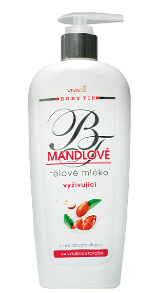 Kozmetika s vysokým obsahom prírodného mandľového oleja